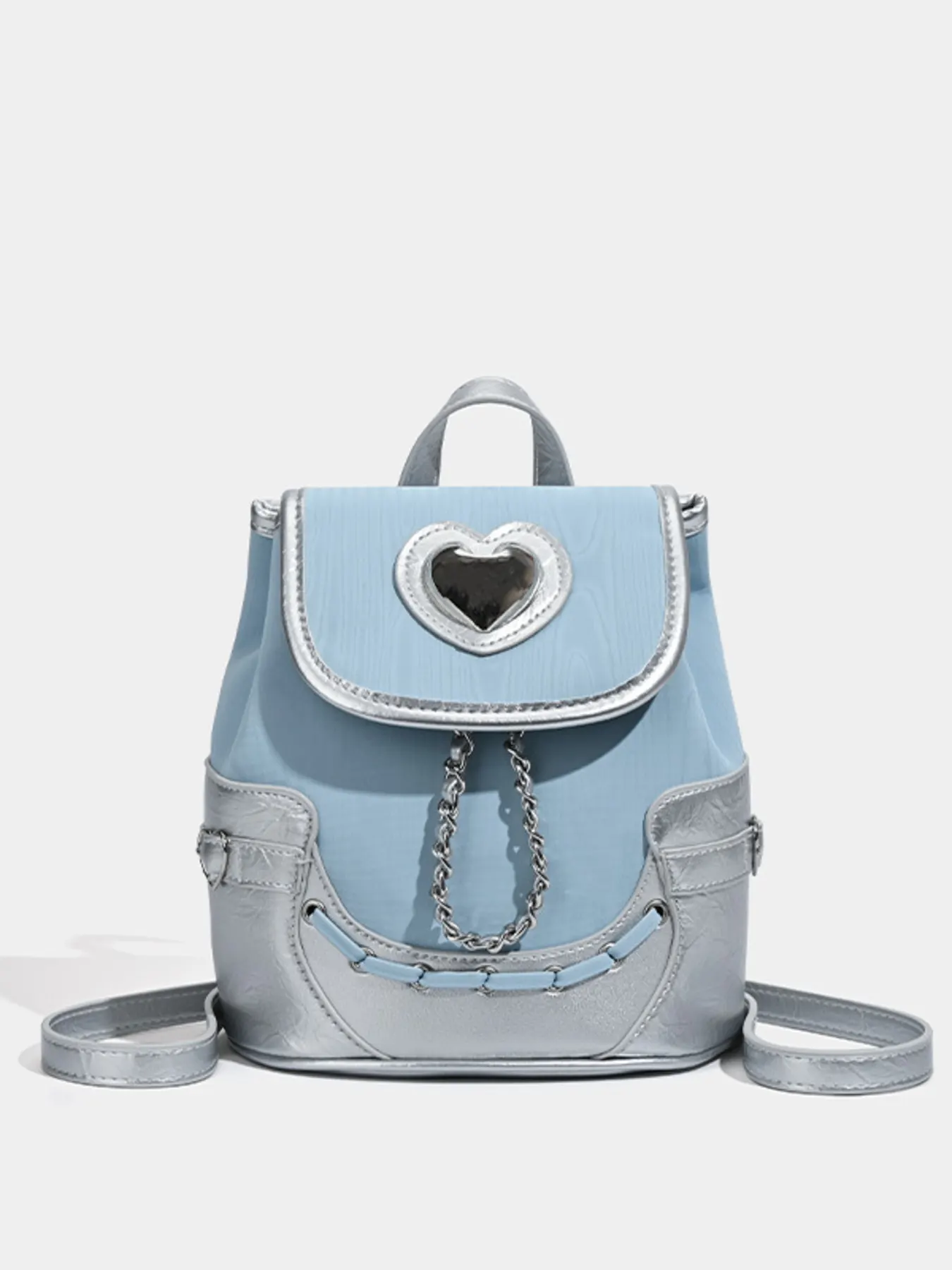 Heart Flap Backpack Bag