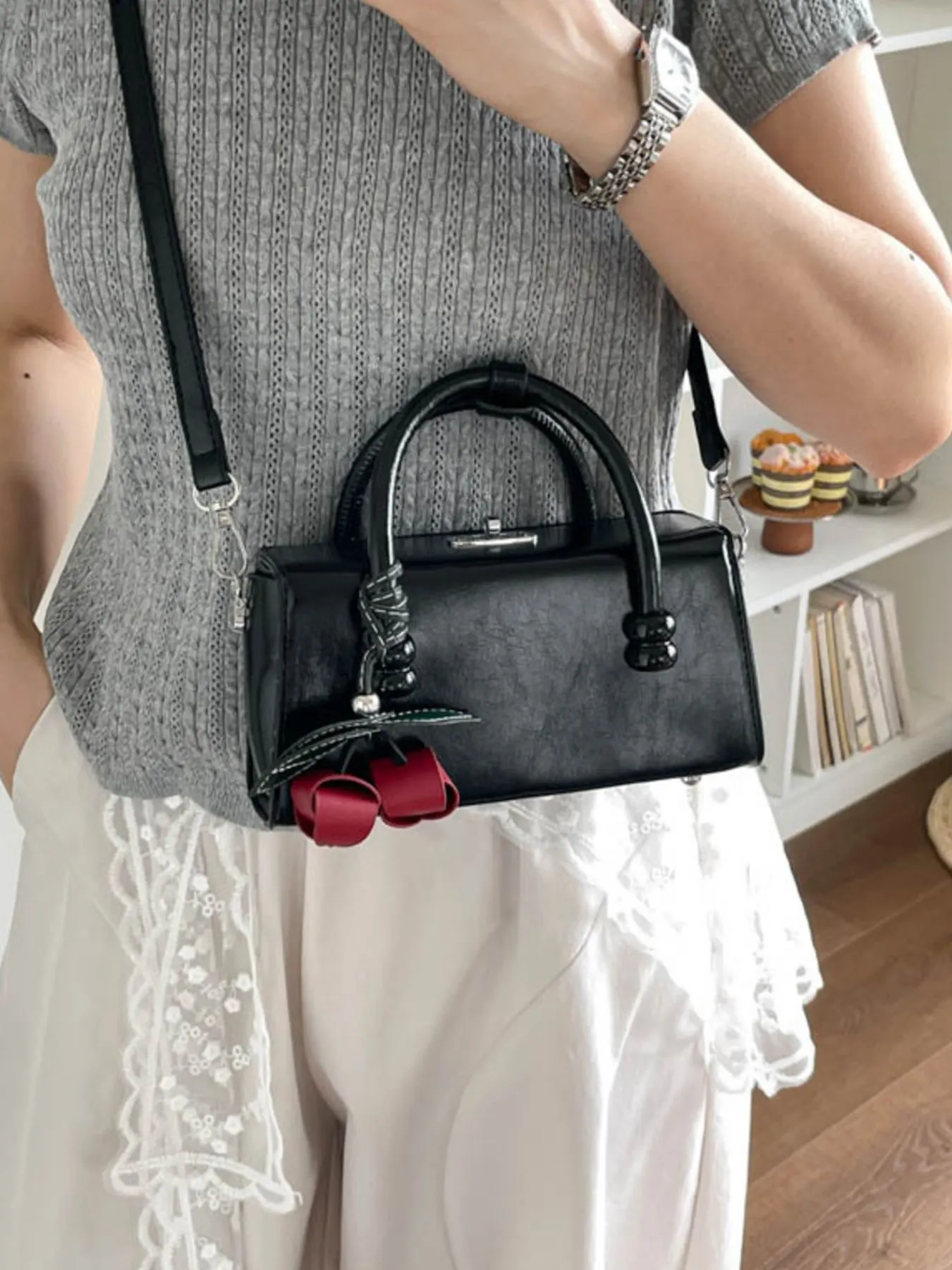 Top Handle Crossbody Bags