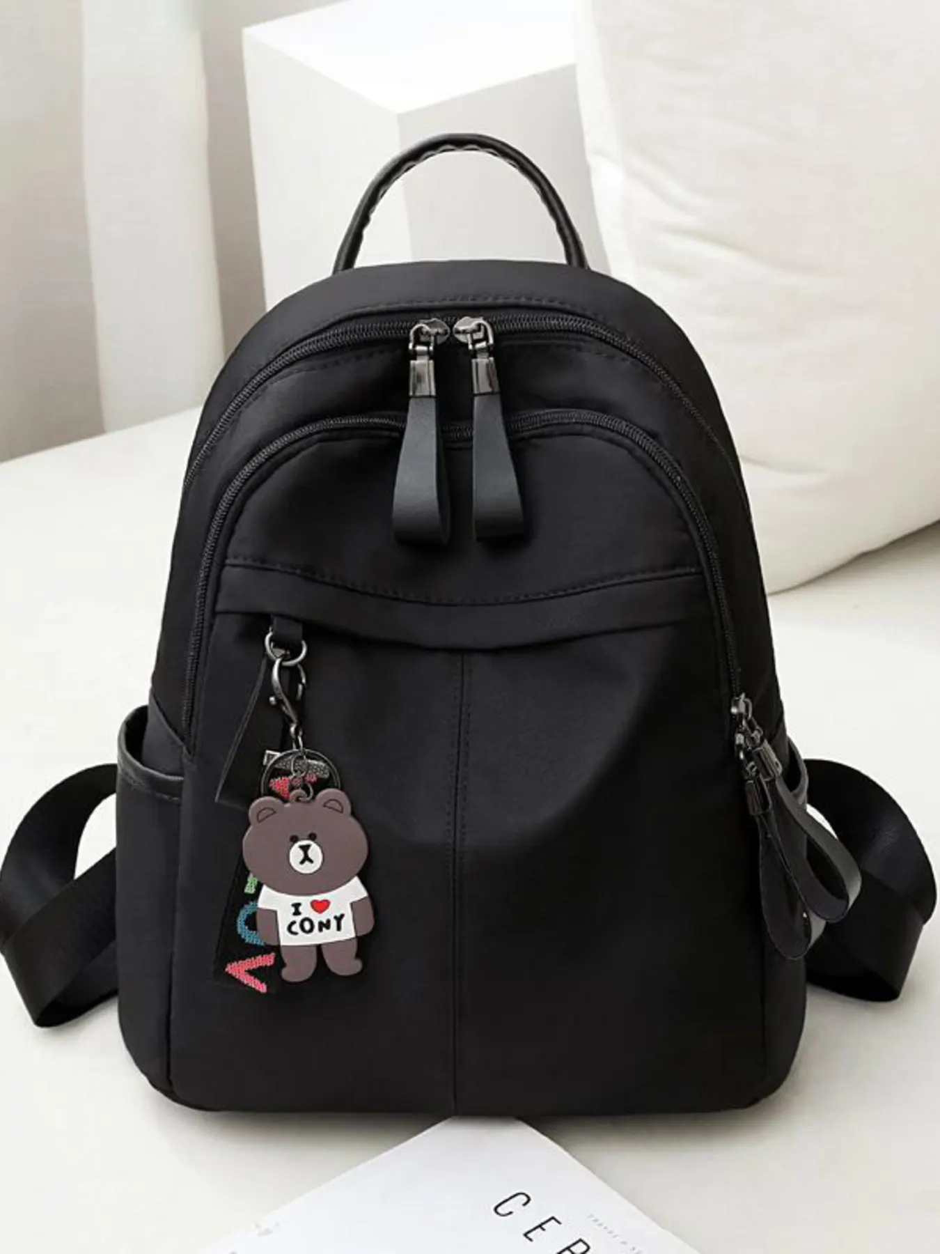 Lightweight Nylon Backpack Bag